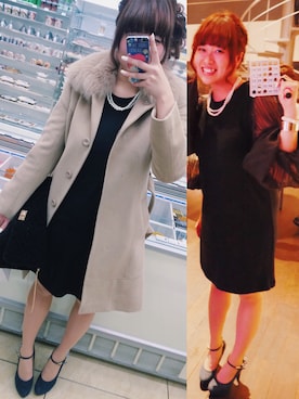 y u k iさん（レディース・161cm）の冬コーディネート