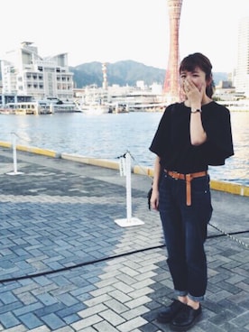 サキ #さん（レディース・158cm）の秋コーディネート