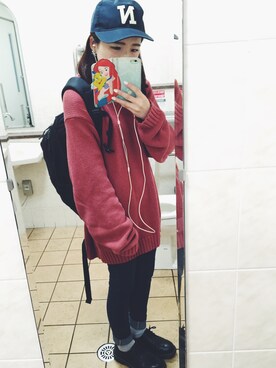 「Ralph Lauren」｜「アイテム（その他シューズ）」を使った、サキ #さん（レディース・158cm）の冬コーディネート