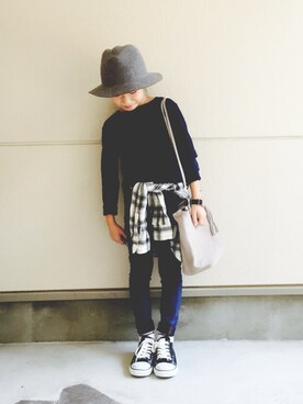 i_Kaさん（キッズ・120cm）の秋コーディネート