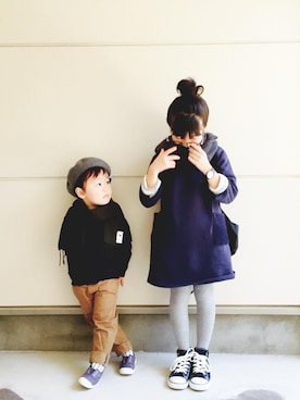 i_Kaさん(キッズ・123cm)の秋コーディネート