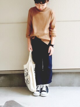 【新品タグ付き】ZARA サイドスリットニットセーター ZARAのニット/セーターを使った「サイドスリット」の人気ファッション