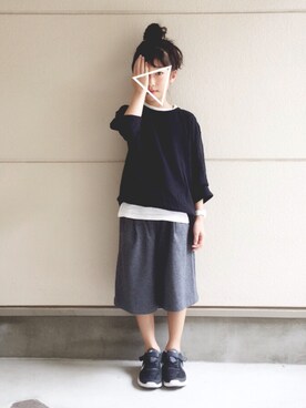 i_Kaさん（キッズ・128cm）の秋コーディネート