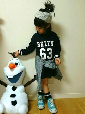 riaさん(キッズ・110cm)の春コーディネート