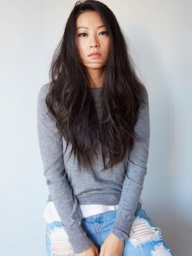「long sleeve」｜YiXuan Leeさん（レディース・167cm）の秋コーディネート
