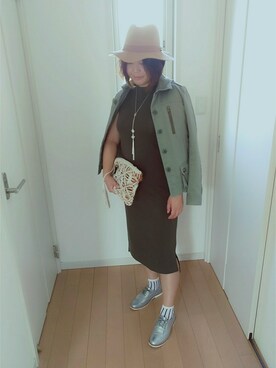 naco さん（レディース・162cm）の秋コーディネート