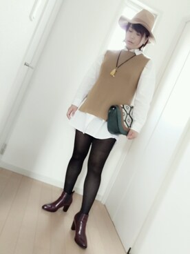 naco さん（レディース・162cm）の秋コーディネート