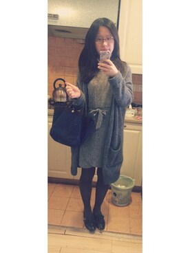 「MIXXO（ミッソ）のアイテム（ワンピース/ドレス）」を使った、chloeさん（レディース・163cm）の春コーディネート