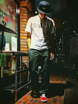 「#supreme」｜こたさん（メンズ・172cm）の秋コーディネート