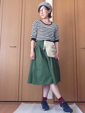 「WEAR文化祭」｜cha!!さん（レディース・156cm）の秋コーディネート