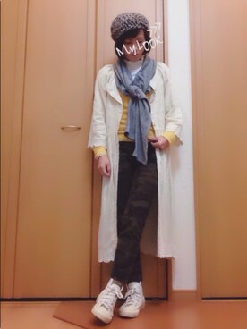 cha!!さん（レディース・156cm）の秋コーディネート