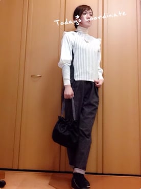 cha!!さん（レディース・156cm）の冬コーディネート