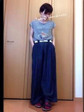 cha!!さん（レディース・156cm）の夏コーディネート