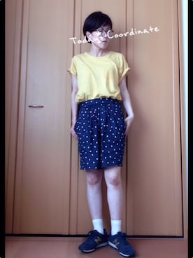 「analog lighting（アナログライティング）のアイテム」を使った、cha!!さん（レディース・156cm）の夏コーディネート