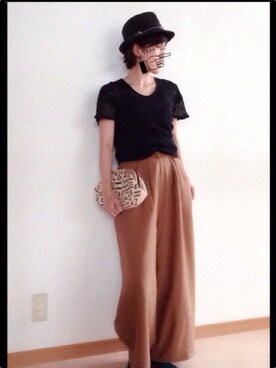 cha!!さん（レディース・156cm）の夏コーディネート