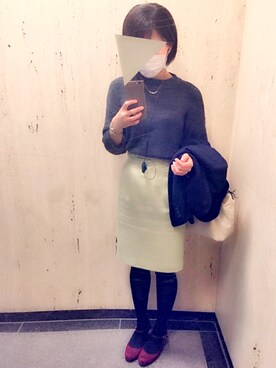 「GRAY MAGIC（グレイマジック）のアイテム」を使った、s a t oさん（レディース・155cm）の秋コーディネート