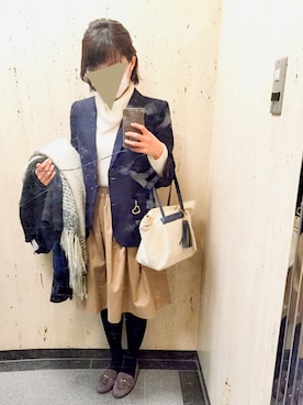 「GRAY MAGIC（グレイマジック）のアイテム」を使った、s a t oさん（レディース・155cm）の冬コーディネート