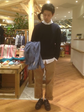 チャヤマコトさん(メンズ・169cm)の春コーディネート