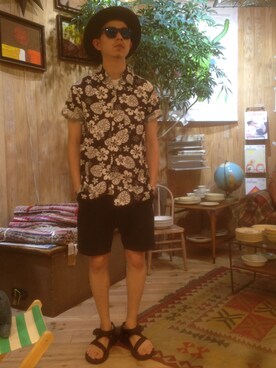 チャヤマコトさん(メンズ・169cm)の夏コーディネート