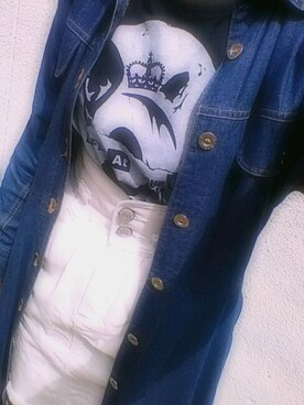 「RISK（リスク）のアイテム」を使った、聖みぃさん（レディース・158cm）の春コーディネート