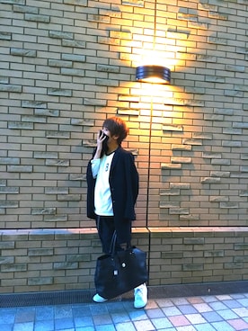 「アイテム（ジャージ）」を使った、ichigomixさん（メンズ・173cm・20代）の春コーディネート