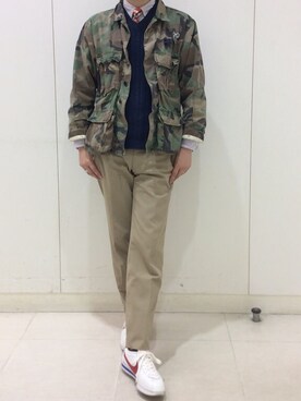 「POTER CLASIC」｜福田  慎吾さん（メンズ・172cm）の春コーディネート