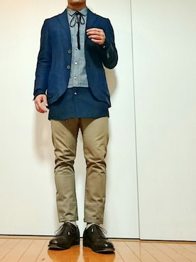 H.Kさん（メンズ・167cm）の秋コーディネート