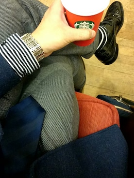 「スーツ」｜H.Kさん（メンズ・167cm）の秋コーディネート