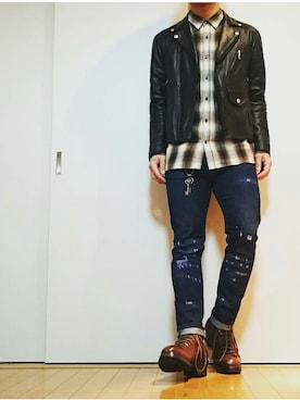 H.Kさん(メンズ・167cm)の冬コーディネート