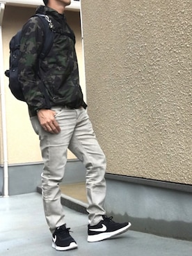 「F.C.Real Bristol（エフシーレアルブリストル）のアイテム（財布/小物）」を使った、MURAGEn18さん（メンズ・173cm）の秋コーディネート