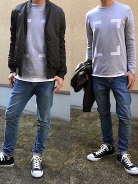 「LAD MUSICIAN（ラッドミュージシャン）のアイテム（その他アウター）」を使った、MURAGEn18さん（メンズ・173cm）の秋コーディネート
