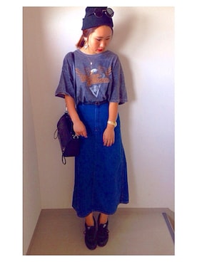 HONOKAさん（レディース・162cm）の秋コーディネート