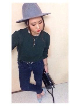 HONOKAさん（レディース・162cm）の秋コーディネート