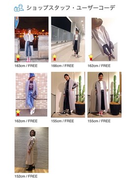 「BLACK BY MOUSSY（ブラックバイマウジー）のアイテム（その他アウター）」を使った、HONOKAさん（レディース・162cm）の秋コーディネート