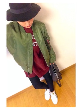 HONOKAさん（レディース・162cm）の秋コーディネート