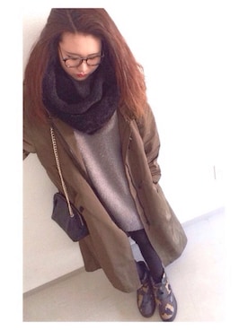 HONOKAさん(レディース・162cm)の冬コーディネート