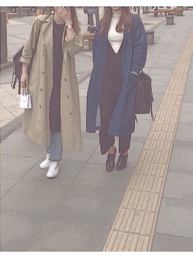 HONOKAさん（レディース・162cm）の春コーディネート