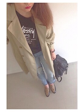 HONOKAさん（レディース・162cm）の春コーディネート