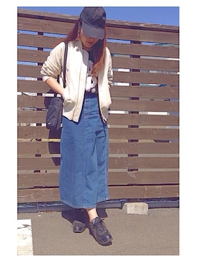 HONOKAさん（レディース・162cm）の春コーディネート