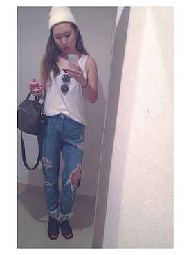 HONOKAさん（レディース・162cm）の夏コーディネート