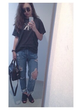 HONOKAさん（レディース・162cm）の夏コーディネート