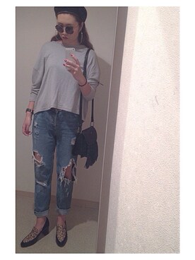 HONOKAさん（レディース・162cm）の秋コーディネート