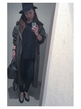 HONOKAさん（レディース・162cm）の秋コーディネート