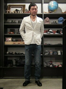 ikezawaさん（メンズ・180cm）の春コーディネート