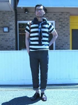 ikezawaさん（メンズ・180cm）の春コーディネート