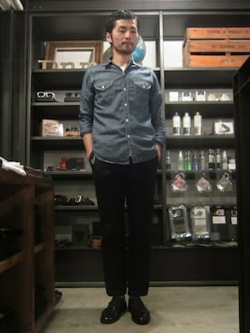 ikezawaさん（メンズ・180cm）の夏コーディネート