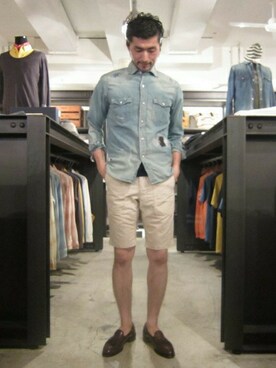 ikezawaさん（メンズ・180cm）の夏コーディネート