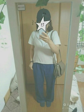 「アイテム（キャミソール、ベージュ系）」を使った、naturalwhiteさん（レディース・160cm）の夏コーディネート