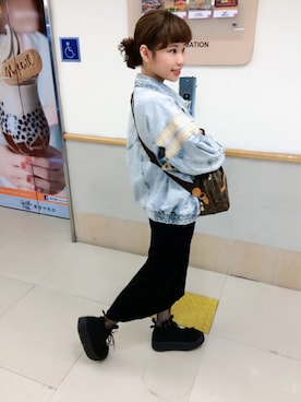 「STYLENANDA」｜陳珺さん（レディース・158cm）の春コーディネート