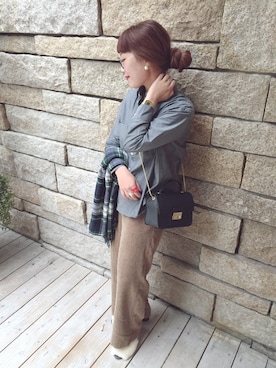 YUKAさん（レディース・155cm）の秋コーディネート